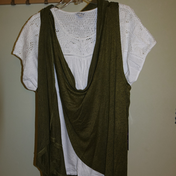 Olivia Sky Multiwear Drape/Vest - Picture 5 of 8